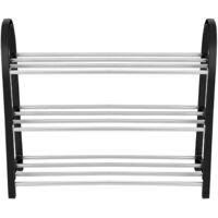 Etagere Chaussure, Rangement Chaussures Range Chaussures Étagère à Chaussures Chaussures rangement Organisateur pour Hall Entrée Maison (3 niveaux)