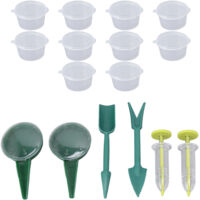 Mini distributeur de graines de semis épandeur de graines de semeur pour graines d'épinards d'herbe de laitue de carotte