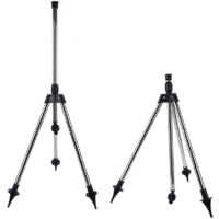 Trépied pour arroseur d'irrigation, Support de trépied réglable, trépied réglable, trépied à Filetage /2 '' 22,64-35,43 Pouces pour l'arrosage des Jardins d'irrigation agricole