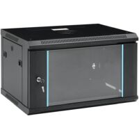 Coffret de réseau mural 6U 19" IP20 600x450x350 mm