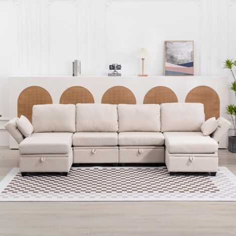 Housse IKEA VIMLE Pour Canapé Angle 6 Places Beige Tallmyra - Neuve Sous Emballage