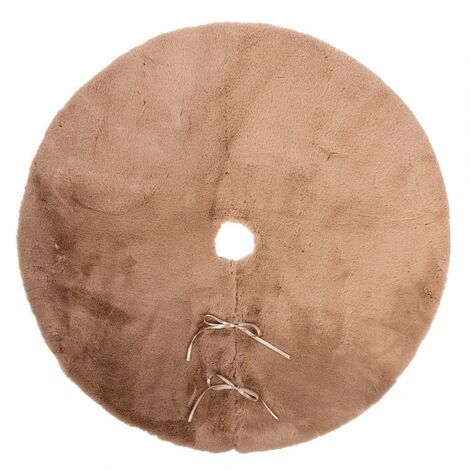 Copribase Albero Kathlyn Cammello, Diametro 90cm (4 Pezzi) (1/2)
