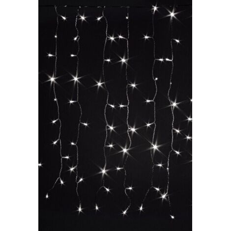 Tenda luminosa da 3 m, stella, luce bianca calda, ghirlanda, finestra, Natale, interni, USB, LED