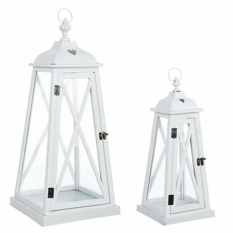 Set 2 Lanterna Piramide Bia - CROSS CUORE