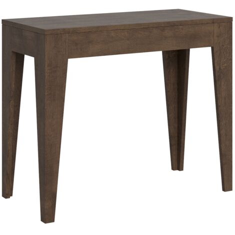 Consolle allungabile - ISOTTA - Colore: Noce - Dimensioni: 90x42/302 (1/5)