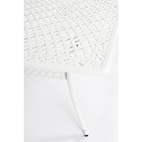 Tavolo da Giardino Alluminio Antracite Classico da Esterno - CLASSIC - Dimensione: 213x107 cm - Colore: Bianco (1/5)