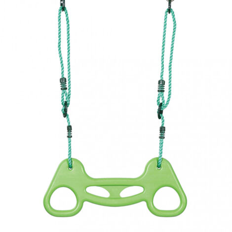 Altalena In Legno Per Uccelli Con Campanelle - Gioco Per Volatili, 12x20 Cm - Foto 7