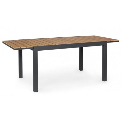 Tavolo da giardino allungabile in alluminio 140-200X90 - ELIAS
