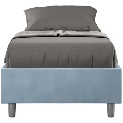 Completo Letto Unicorno Blu – Morbidissima Microfibra, Singolo, Lenzuola E Federa, Anallergico