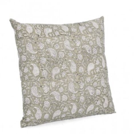 Eurofirany Federe per Cuscini, Lucide e Brillanti, per Divano, 2 Pezzi, Set di federe Decorative, Blu Navy + Argento, 45 x 45 cm
