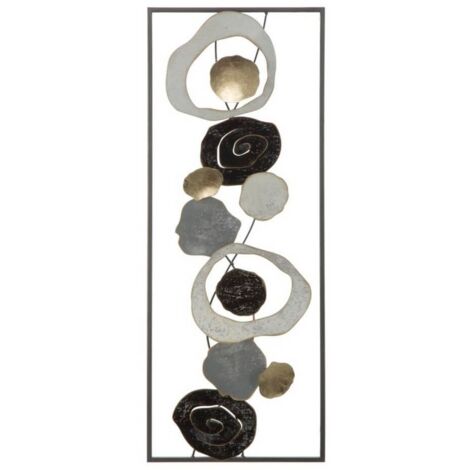 Decorazione parete decorativo ferro cm 28,5X3X74 - DIXY