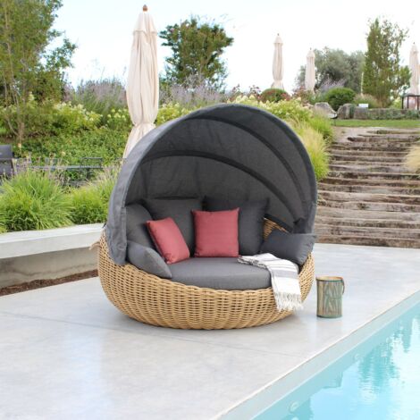 Divano Lettino Rotondo Da Esterno Esterno Divano Letto Rotondo