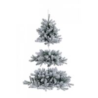 Albero di Natale Fiemme pendente innevato H150 con 546 rami