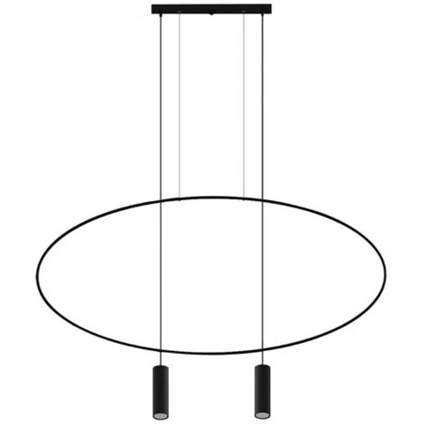 Suspension Holar acier 2xGU10 Sollux (1/5)