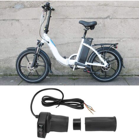Yuecoom 36V Gashebel Mit Batterieanzeige - Halbdrehung Für E-Bikes & E-Roller