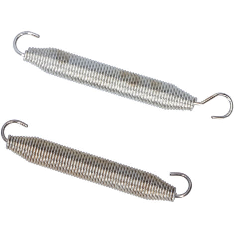 Vergaser Drosselklappen Rückholfedern 2 Stück - 3,5x0,4 Zoll Chromstahl Universal Feder