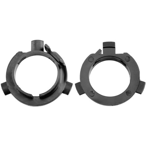EMSea H7 LED Scheinwerfer Adapter Clips - 4 Stück Set Für KIA & Hyundai - Schwarze Lampenhalter