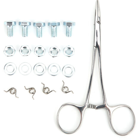 Türschloss Abdeckung Mercedes C-Klasse W204 / E-Klasse W212 - 4-tlg., Silber