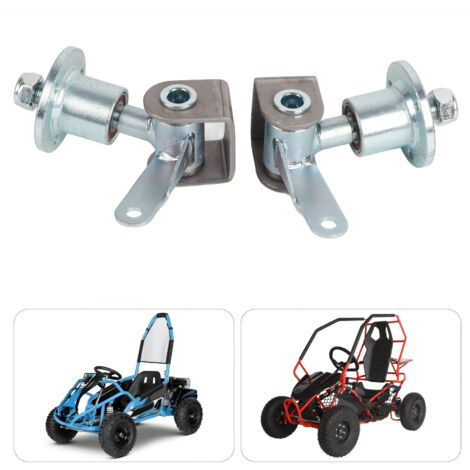 Go-Kart Achsschenkel Spindel 17mm - Vorderradnabe Für 5 Zoll Reifen ATV Quad