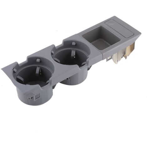 Keenso Auto Getränkehalter Set Für BMW E46 - 2 Becherhalter + Münzhalter Für Mittelkonsole