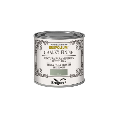 Rust-Oleum Bruguer Chalky Finish pintura para muebles Oliva 125ml