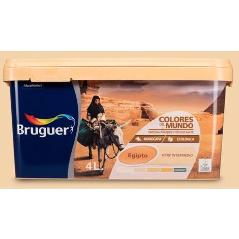 PINT PLAST EGIPTO OCRE INTERM - 4 L