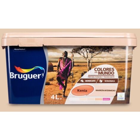 PINT PLAST KENIA MARRON INTERM - 4 L