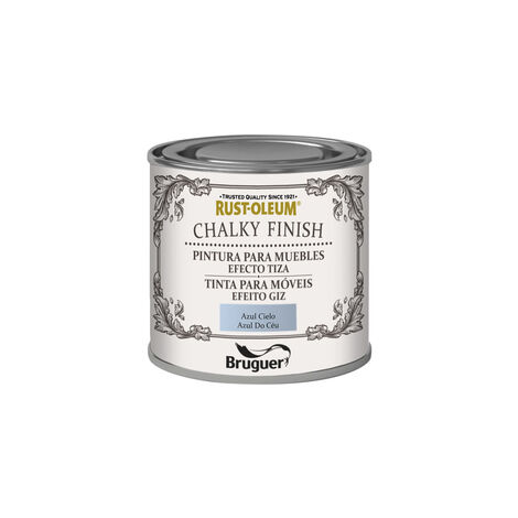 Rust-Oleum Bruguer Chalky Finish pintura para muebles Azul Cielo 125ml