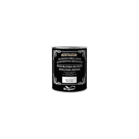 Rust-Oleum Bruguer Pintura para Muebles Brillante Negro Regaliz 125 ml