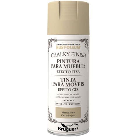 Rust-Oleum Bruguer Chalky Finish pintura para muebles en spray Marrón 400 ml