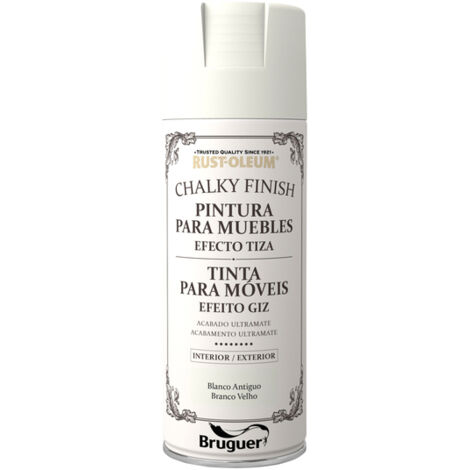 Pintura Acrilica  Para Muebles 400 Ml Blanco Chalky Rust-Oleum