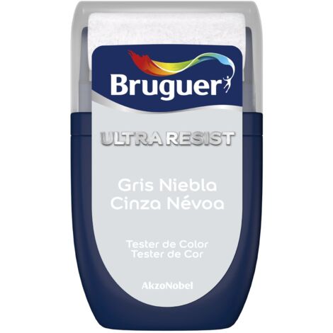 Bruguer Tester ULTRA RESIST Pintura para paredes ultra lavable Gris Niebla 30 ml