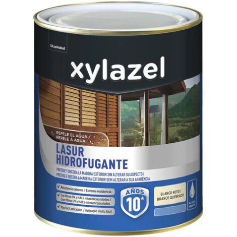 Xylazel Lasur Protector Hidrofugante Mate Blanco Roto 750 ml