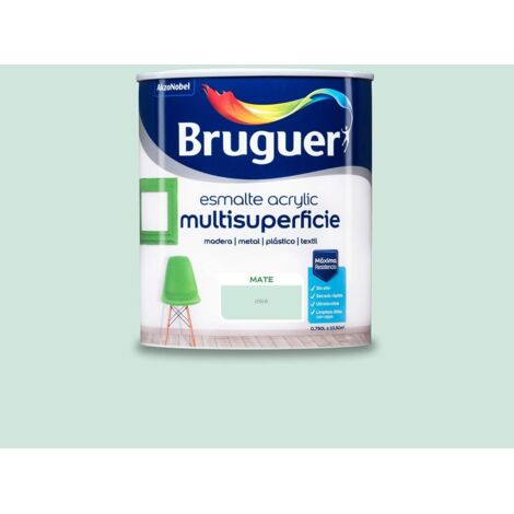 Bruguer Acrylic Multisuperficie Esmalte al agua Mate Mint 750 ml