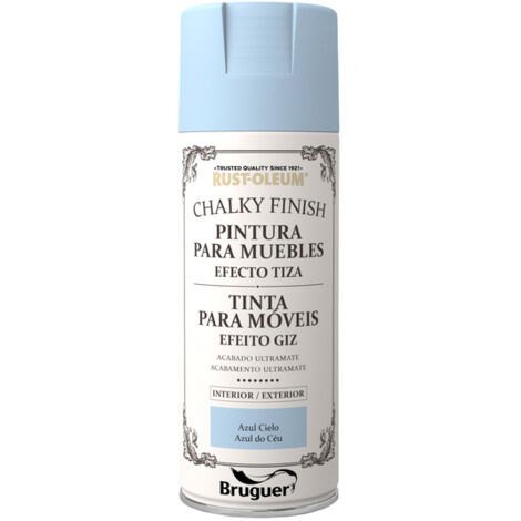 Rust-Oleum Bruguer Chalky Finish pintura para muebles en spray Azul Cielo 400 ml