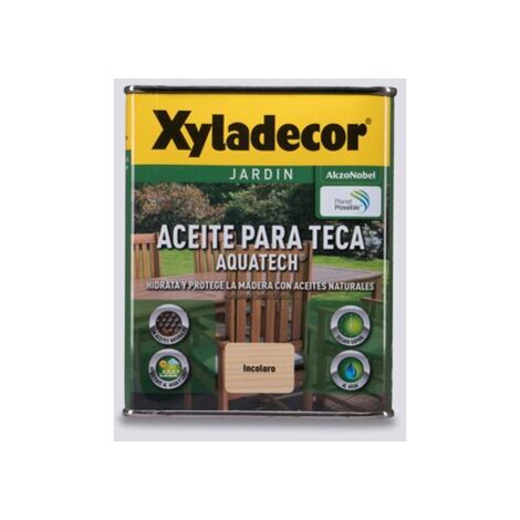 Xyladecor Aceite para Teca Aquatech Incoloro 750 ml (1/4)