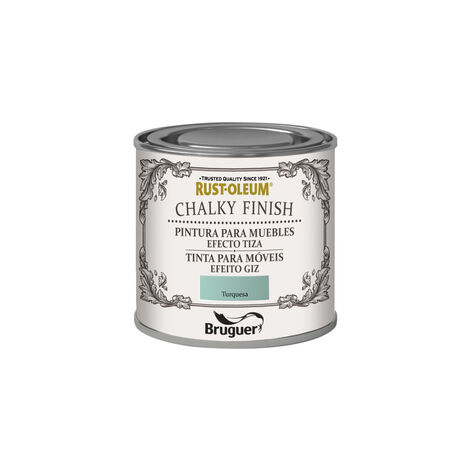 Rust-Oleum Bruguer Chalky Finish pintura para muebles Turquesa 125 ml (1/3)