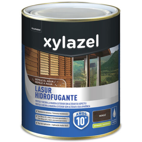 Xylazel Lasur Protector Hidrofugante Satinado Wengué 750 ml