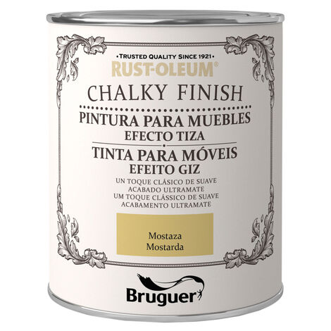 Rust-Oleum Chalky Finish Muebles Mostaza 750ml BRUGUER