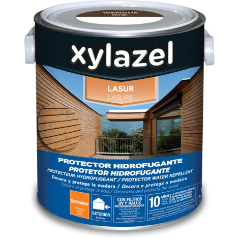 Xylazel Lasur Protector Hidrofugante Satinado Wengué 2,5 L