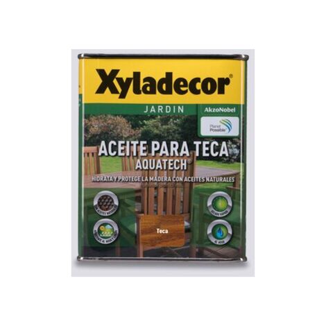 Xyladecor Aceite para Teca Aquatech color Teca 750 ml