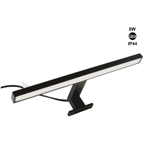 Norbe Lampada LED Per Specchio Bagno - 5W, 6000K, 615 Lumen, Bianco Neutro, 30cm - Foto 4