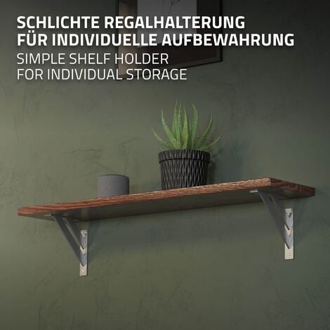 Wandhalterung Blumentopf Set - 2 Schwebende Regale Für Pflanzen Deko