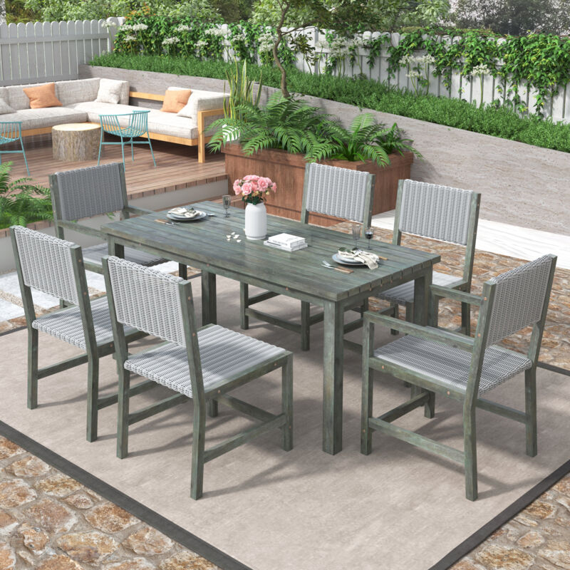 Copertura Per Dondolo Da Giardino QUICK STAR - 200x145cm, Marrone-Grigio, Impermeabile UV50 | Ricambio Universale - Foto 8