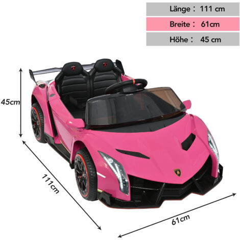 AIYAPLAY Auto Elettrica per Bambini, 12V Batteria, Telecomando