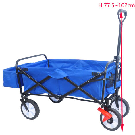 SWANEW Carrello a mano pieghevole con tetto Carrello da trasporto