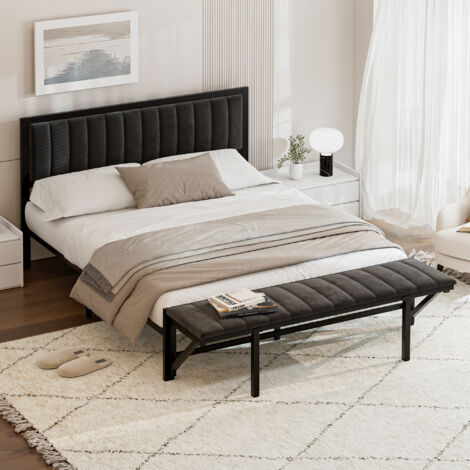 Panca Contenitore Design Classico In Velluto Gambe In Legno Con Ruote Cm 110x44x40h Vari Colori In Italia 88003902