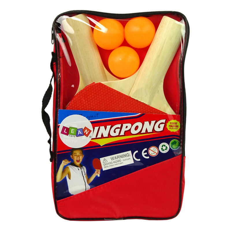 Housse Pour Raquette De Tennis De Table - Sac De Protection Pour 2 Raquettes Et 3 Balles Avec Pochette