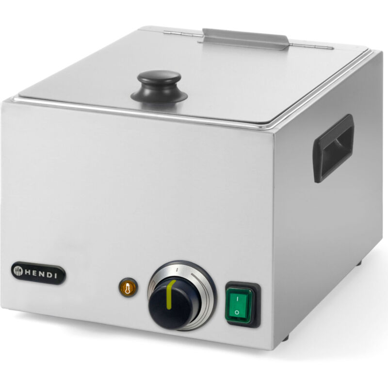 HENDI Chauffe-Saucisses Avec Thermostat Réglable Jusqu'à 85°C