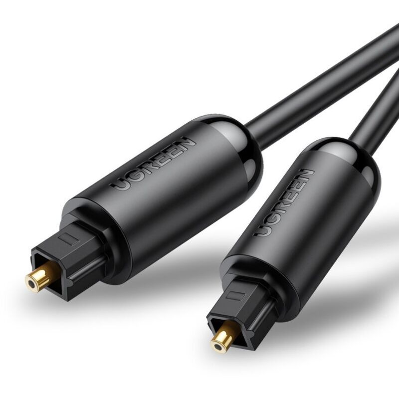 Câble Audio Optique TosLink SPDIF 15m - Noir, Pour Home Cinéma, TV, Ampli - Transmission Numérique